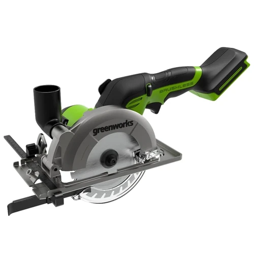 Мини-пила циркулярная аккумуляторная GreenWorks G24MCS 24V (без АКБ и ЗУ) 1501207 в магазине Арсенал
