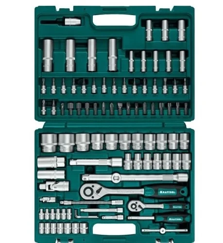 Набор инструмента универсальный KRAFTOOL X-Drive 94 (94 предм., 1/2"+1/4") 27883-H95 в магазине Арсенал