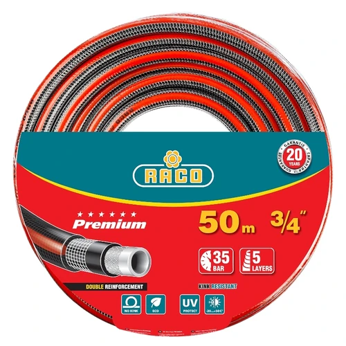 Шланг поливочный RACO PREMIUM 3/4" 50 м 40300-3/4-50 в магазине Арсенал