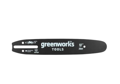 Шина для пилы GreenWorks 10", 3/8", 1,1 мм, 40 зв. 2947207 2947207 в магазине Арсенал