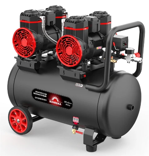 Компрессор поршневой безмасляный SUNREKA GFC510/50DS 216116 в магазине Арсенал
