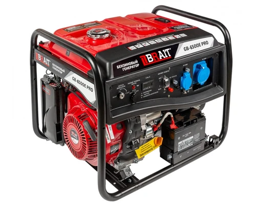 Генератор бензиновый BRAIT GB-6500E PRO 02.01.034.035 в магазине Арсенал