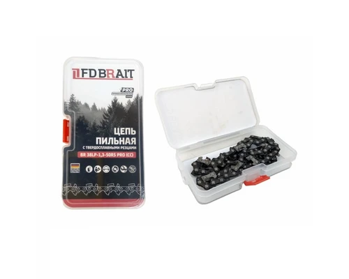 Цепь для пилы BRAIT BR 3/8LP-1.3-50RS PRO CC (победит) 14", 3/8", 1,3 мм, 50 зв. 01.06.108.019 в магазине Арсенал