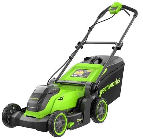 Газонокосилка аккумуляторная GreenWorks GD40LM411 40V (без АКБ и ЗУ) 2521007 в магазине Арсенал