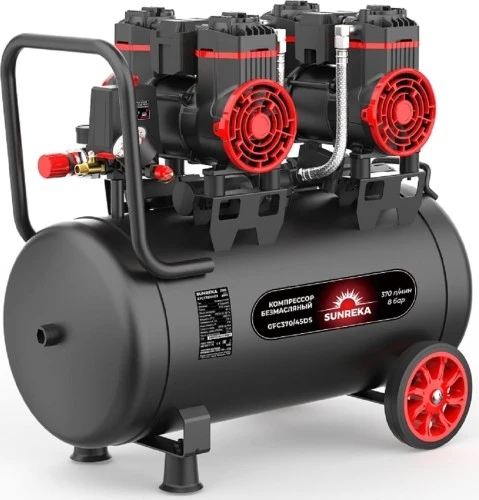 Компрессор поршневой безмасляный SUNREKA GFC370/45DS 216115 в магазине Арсенал