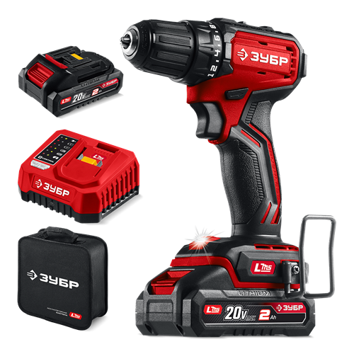 Аккумуляторная дрель-шуруповерт ЗУБР ДБ-45-22 ДБ-45-22 - фото 13334