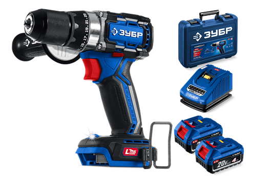 Аккумуляторная дрель-шуруповерт ЗУБР DB-70-42 DB-70-42 - фото 13335