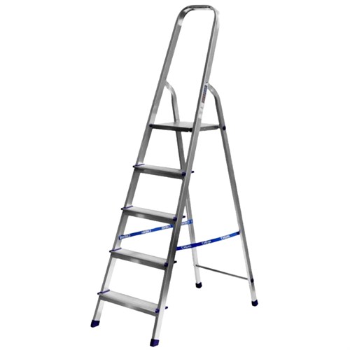 Лестница-стремянка алюминиевая СИБИН 38801-5 5 ступеней 38801-5 - фото 13342