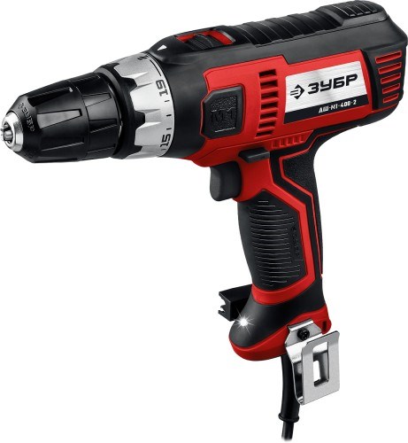 Сетевая дрель-шуруповерт ЗУБР ДШ-М1-400-2 ДШ-М1-400-2