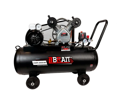 Компрессор поршневой масляный BRAIT KMR-2500/80 20.01.023.043П в магазине Арсенал