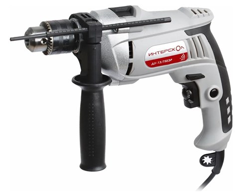 Дрель ударная Интерскол ДУ-13/750ЭР 546.1.0.00 в магазине Арсенал