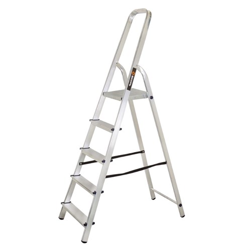 Стремянка алюминиевая Вихрь СА 1х5 73/5/1/3 в магазине Арсенал