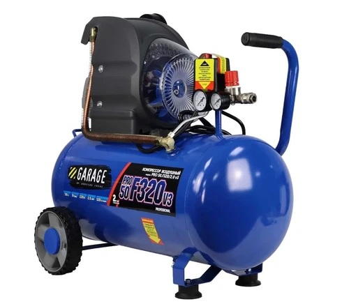 Компрессор поршневой масляный Garage PRO 50.F320/2.0 8885020 в магазине Арсенал
