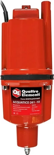 Насос вибрационный QUATTRO ELEMENTI Acquatico 261-10 910-331 в магазине Арсенал