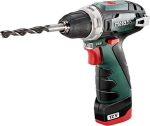 Аккумуляторная дрель-шуруповерт Metabo PowerMaxx BS 12 600984500 - фото 9840