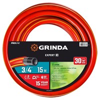Шланг поливочный GRINDA PROLine EXPERT 3 3/4" 15 м 8-429005-3/4-15