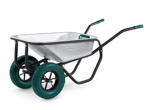 Тачка садовая 2-х колесная KRAFTOOL MAXDrive-2 39860 в магазине Арсенал