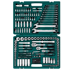 Набор инструмента универсальный KRAFTOOL X Drive 216 (216 предм., 1/2″+3/8″+1/4″) 27888-H216