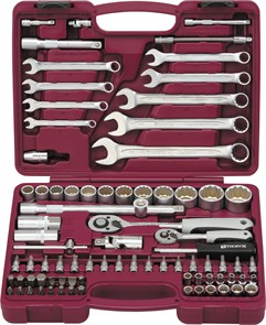 Набор инструмента универсальный THORVIK UTS0082/12 (82 предм., 1/4