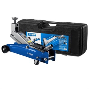 Домкрат гидравлический подкатной ЗУБР Профессионал Т-77 43055-3-K 43055-3-K в магазине Арсенал