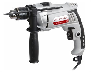Дрель ударная Интерскол ДУ-13/750ЭР 546.1.0.00 в магазине Арсенал