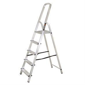 Стремянка алюминиевая Вихрь СА 1х5 73/5/1/3 в магазине Арсенал