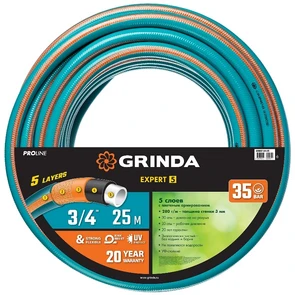 Шланг поливочный GRINDA PROLine EXPERT 5 3/4" 25 м 429007-3/4-25 в магазине Арсенал