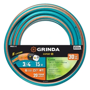 Шланг поливочный GRINDA PROLine EXPERT 5 3/4" 15 м 429007-3/4-15 в магазине Арсенал