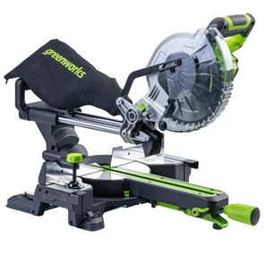 Пила торцовочная аккумуляторная GreenWorks GD24MS216 24V с протяжкой (без АКБ и ЗУ) 1501707 в магазине Арсенал