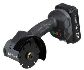 Угловая шлифмашина аккумуляторная STAVR SAG 18BL-76V 9020700111 в магазине Арсенал