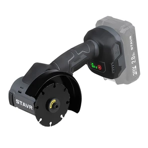 Угловая шлифмашина аккумуляторная STAVR SAG 18BL-76V (без АКБ и ЗУ) 9020700104 в магазине Арсенал