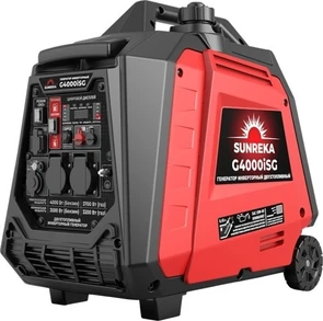 Генератор бензиновый SUNREKA G4000iSG инверторный двухтопливный 211053 в магазине Арсенал