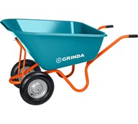 Тачка садовая Grinda GP-1 260л ударопрочный пластик 422401