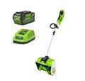 Снегоуборщик аккумуляторный GreenWorks GD40SSK5 2600807UG