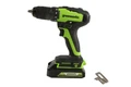Аккумуляторная дрель-шуруповерт GreenWorks GD24DD35K2 24V 3704007UA в магазине Арсенал