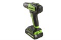 Аккумуляторная дрель-шуруповерт GreenWorks GD24DD35K2 24V 3704007UA