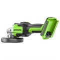 Угловая шлифмашина аккумуляторная GreenWorks GD24AGK4 24V 3200207UB