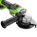 Угловая шлифмашина аккумуляторная GreenWorks GD24AGK4 24V 3200207UB в магазине Арсенал