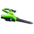 Воздуходувка-пылесос аккумуляторная GreenWorks GD40BVII 40V (без АКБ и ЗУ) 2406907