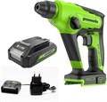 Перфоратор аккумуляторный Greenworks GD24SDS1K2 24V 3803107UA
