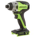 Винтоверт ударный аккумуляторный GreenWorks GD24ID3 24V (без АКБ и ЗУ) 3802807 - фото 12817 Винтоверт ударный аккумуляторный GreenWorks GD24ID3 24V (без АКБ и ЗУ) 3802807 - фото 12817