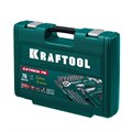 Набор инструмента универсальный KRAFTOOL EXTREM-76 (76 предм., 1/2″+3/8″+1/4″) 27889-H76