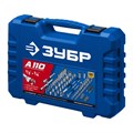 Набор инструмента универсальный ЗУБР А-110 (110 предм., 1/2″+1/4″) 27635-H110