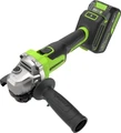 Угловая шлифмашина аккумуляторная GreenWorks AG590K4 24V 3201007CUB в магазине Арсенал