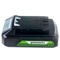 Аккумулятор GreenWorks G24B2 24V (24 В, 2 А*ч) 2926707 в магазине Арсенал